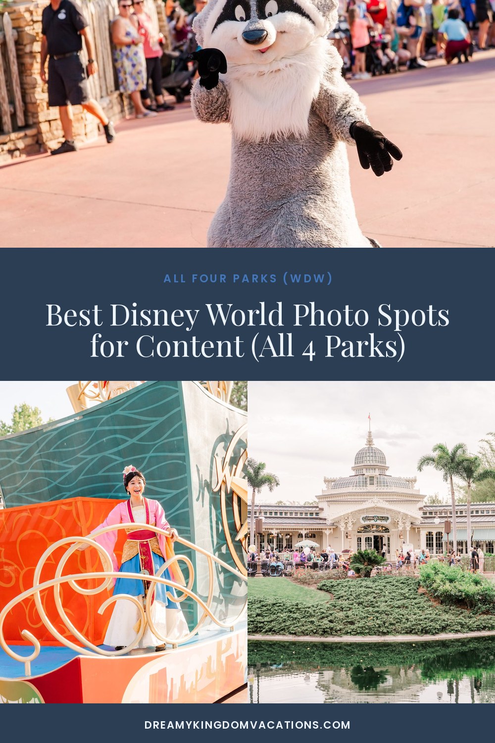 Best Disney World Photo Spots for Content (All 4 Parks) — pin it on Pinterest